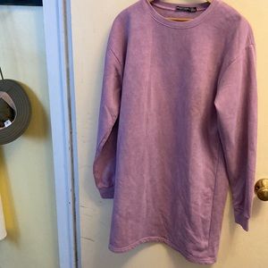 Nasty Gal dress sweatshirt dress sz 4
